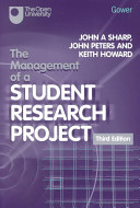 The management of a student research project