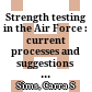 Strength testing in the Air Force : : current processes and suggestions for improvements /
