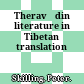 Theravādin literature in Tibetan translation
