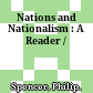 Nations and Nationalism : : A Reader /