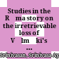 Studies in the Rāma story : on the irretrievable loss of Vālmīki's original and the operation of his received text as seen in some versions of the Vālin-Sugrīva episode