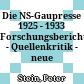 Die NS-Gaupresse 1925 - 1933 : Forschungsbericht - Quellenkritik - neue Bestandsaufnahme