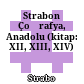 Strabon Çoğrafya, Anadolu : (kitap: XII, XIII, XIV)