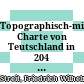 Topographisch-militairische Charte von Teutschland : in 204 Sectionen = Carte topographique et militaire de l'Allemagne : en 204 feuilles