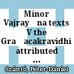 Minor Vajrayāna texts V : the Graṇacakravidhi attributed to Ratnākaraśānti