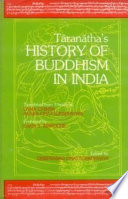 Tāranātha's history of Buddhism in India