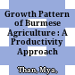 Growth Pattern of Burmese Agriculture : : A Productivity Approach /