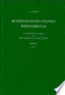 Rumänisch-deutsches Wörterbuch