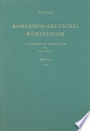 Rumänisch-deutsches Wörterbuch