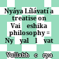 = न्यायलीलावती<br/>Nyáya Lílávatí : a treatise on Vaiśeshika philosophy = Nyāyalīlāvatī