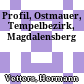 Profil, Ostmauer, Tempelbezirk, Magdalensberg