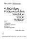 Vollständiges Verlagsverzeichnis Senefelder, Steiner, Haslinger