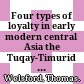 Four types of loyalty in early modern central Asia : the Tuqay-Timurid takeover of greater Ma Wara al-Nahr, 1598-1605 /
