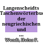 Langenscheidts Taschenwörterbuch der neugriechischen und deutschen Sprache