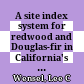 A site index system for redwood and Douglas-fir in California's North Coast Forest