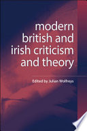 Modern British and Irish Criticism and Theory : : A Critical Guide /
