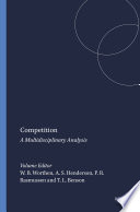 Competition : : a multidisciplinary analysis /