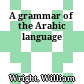A grammar of the Arabic language