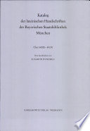 Catalogus codicum manu scriptorum Bibliothecae Monacensis